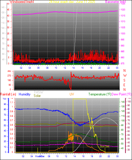 24 Hour Graph for Day 11