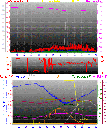 24 Hour Graph for Day 08
