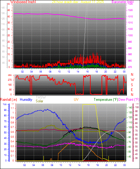 24 Hour Graph for Day 11