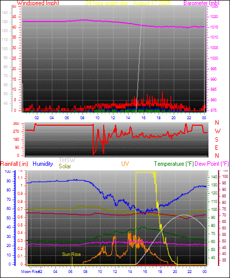 24 Hour Graph for Day 17