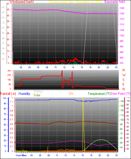 24 Hour Graph for Day 12