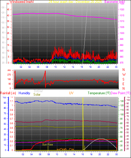 24 Hour Graph for Day 20