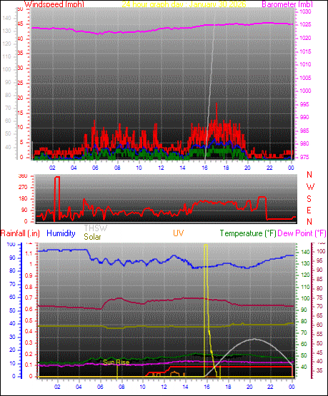 24 Hour Graph for Day 30