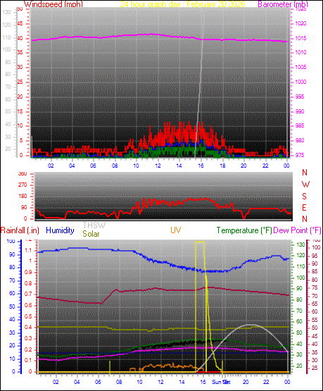 24 Hour Graph for Day 20