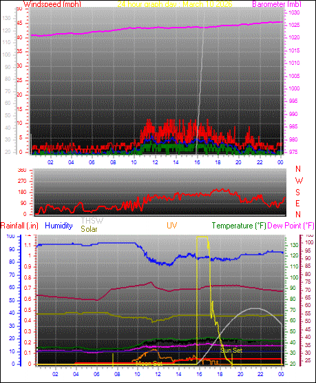 24 Hour Graph for Day 10