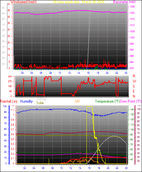 24 Hour Graph for Day 20