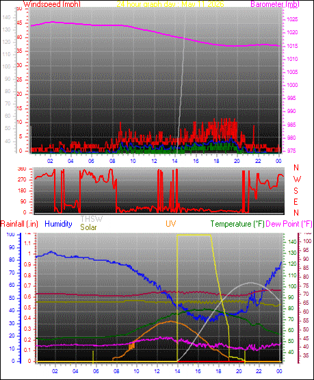 24 Hour Graph for Day 11