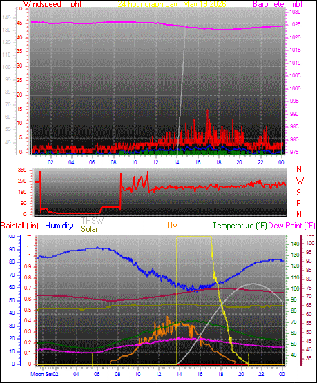 24 Hour Graph for Day 19