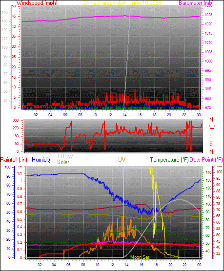 24 Hour Graph for Day 10
