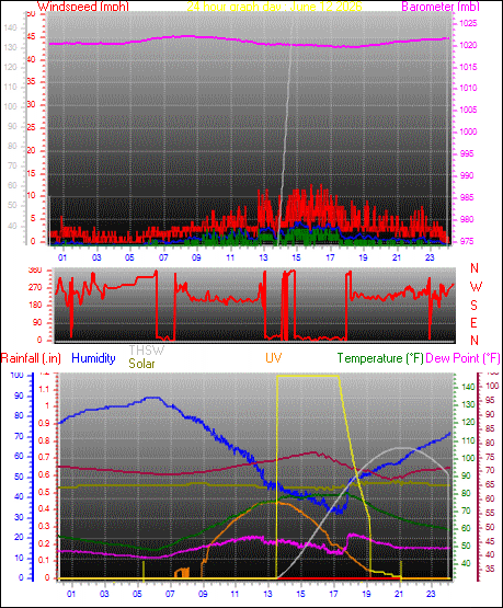 24 Hour Graph for Day 12