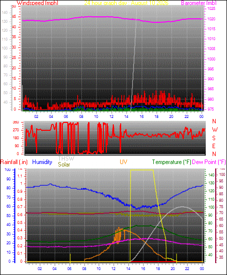 24 Hour Graph for Day 10