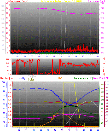 24 Hour Graph for Day 19