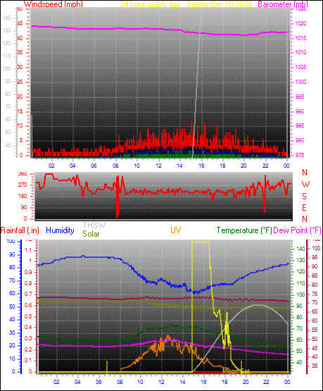 24 Hour Graph for Day 10