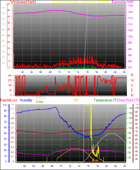 24 Hour Graph for Day 16