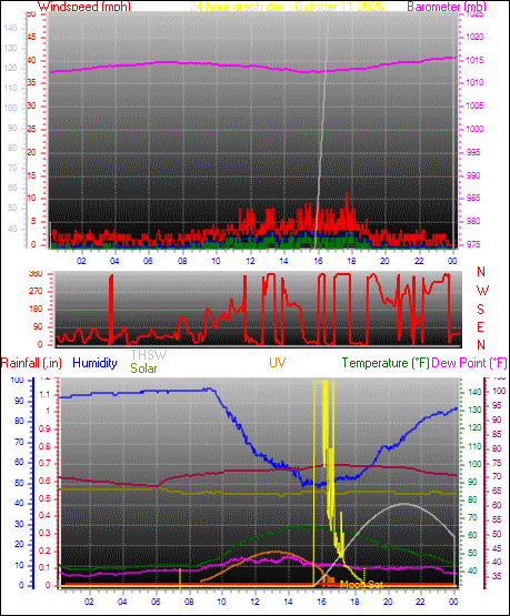 24 Hour Graph for Day 11