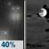 Wednesday Night: Chance Light Rain then Mostly Cloudy