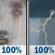 Thursday: Rain showers before 10am, then rain between 10am and 4pm, then showers and thunderstorms. Cloudy, with a high near 56. South southeast wind 8 to 15 mph, with gusts as high as 26 mph. Chance of precipitation is 100%. New rainfall amounts between a half and three quarters of an inch possible. Thursday: Rain then Showers And Thunderstorms