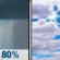 Sunday: Rain showers before noon. Mostly cloudy, with a high near 67. Southwest wind 3 to 8 mph, with gusts as high as 18 mph. Chance of precipitation is 80%. New rainfall amounts between a tenth and quarter of an inch possible. Sunday: Rain Showers then Mostly Cloudy