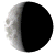 Waning Crescent, 23 days, 12 hours, 25 minutes in cycle